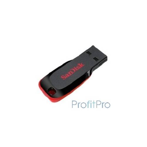 SanDisk USB Drive 32Gb Cruzer Blade SDCZ50-032G-B35 USB2.0, Black/Red