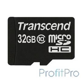 Micro SecureDigital 32Gb Transcend TS32GUSDC10 MicroSDHC Class 10