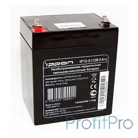Ippon Батарея IP12-5 12V/5AH 669055