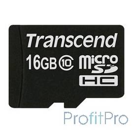 Micro SecureDigital 16Gb Transcend TS16GUSDC10 MicroSDHC Class 10