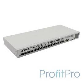 MikroTik CCR1036-12G-4S Маршрутизатор 4 Gigabit LAN порты,12 USB,1 micro USB, power Serial порт, IEC C14 стандартный разъем 110
