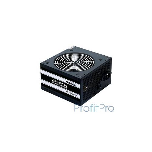 Chieftec 500W RTL [GPS-500A8] ATX-12V V.2.3 PSU with 12 cm fan, Active PFC, fficiency 80% with power cord 230V only