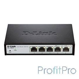 D-Link DGS-1100-05/A1A/B1A Настраиваемый компактный коммутатор EasySmart с 5 портами 10/100/1000Base-T