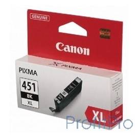 Canon CLI-451XLBK 6472B001 Картридж для PIXMA iP7240, MG5440, 6340, Черный, 4425стр.