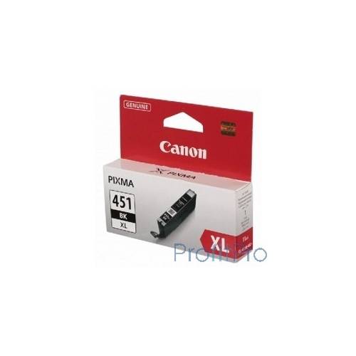 Canon CLI-451XLBK 6472B001 Картридж для PIXMA iP7240, MG5440, 6340, Черный, 4425стр.