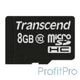 Micro SecureDigital 8Gb Transcend TS8GUSDC10 MicroSDHC Class 10