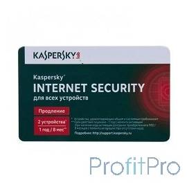 KL1941ROBFR Kaspersky Internet Security Multi-Device Russian Edition. 2-Device 1 year Renewal Card 