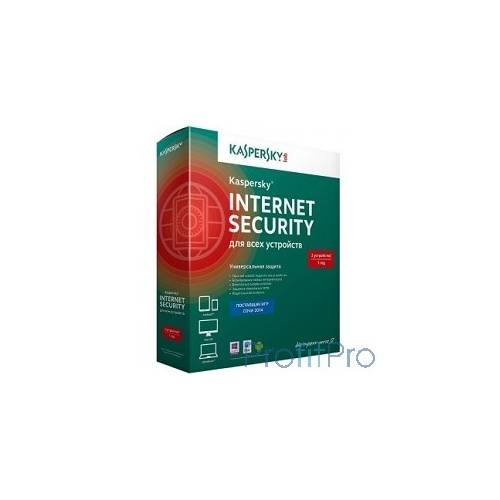KL1941RBBFR Kaspersky Internet Security Multi-Device Russian Edition. 2-Device 1 year Renewal Box