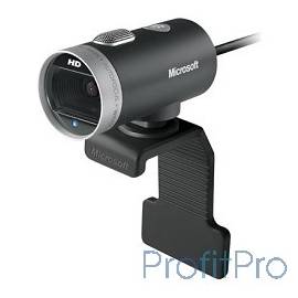 Microsoft LifeCam Cinema USB 2.0, 1280x720, 5Mpix foto, автофокус, Mic, Black/Silver (6CH-00002)