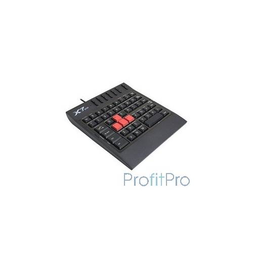 Keyboard A4Tech X7-G100 USB, 62 клавиши, USB, влагозащищенная, прорезиненые клавиши управления