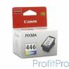 Canon CL-446 8285B001 Картридж для PIXMA MG2440/2540, Цветной, 180 стр.