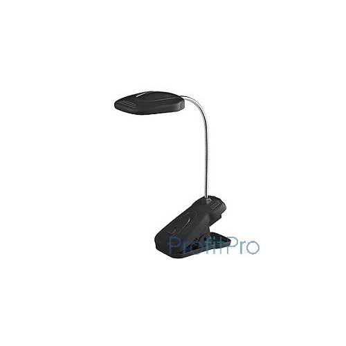 ЭРА NLED-420 [NLED-420-1.5W-BK] черный Светильник настольный, LED, на прищепке