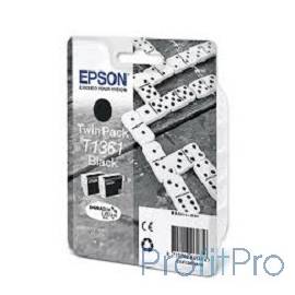 EPSON C13T13614A10 T1361 Картридж для EPSON K101 / К201 / К301, (2*25 мл.) Black
