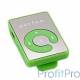 Perfeo цифровой аудио плеер Music Clip Color, зелёный (VI-M003 Green)
