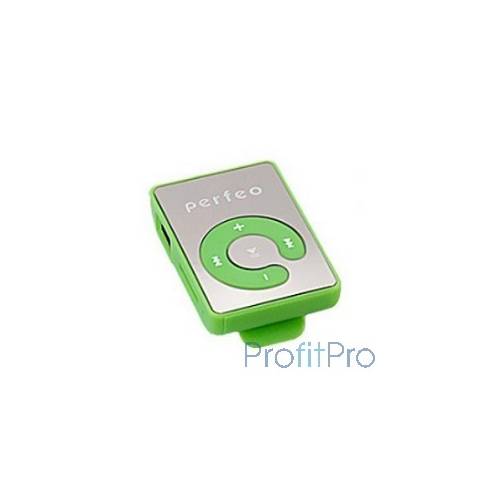 Perfeo цифровой аудио плеер Music Clip Color, зелёный (VI-M003 Green)