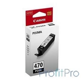 Canon PGI-470PGBK 0375C001 Картридж для Pixma iP7240/MG6340/MG5440, черный
