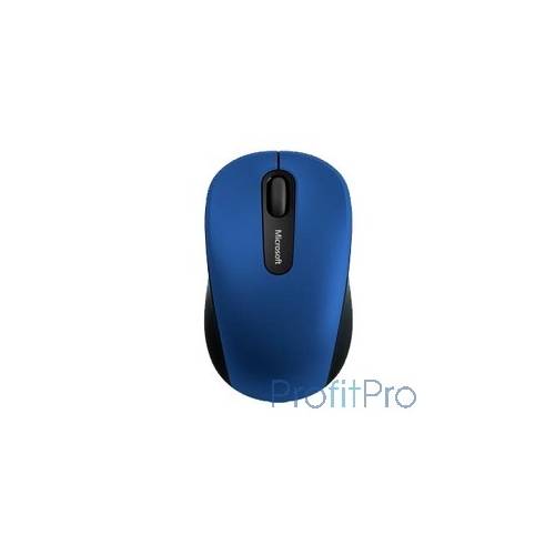 Мышь Microsoft Mobile 3600 голубой/черный оптическая (1000dpi) беспроводная BT (2but) [PN7-00024]