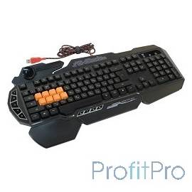 Keyboard A4Tech Bloody B318 Black USB Multimedia Gamer LED (подставка для запястий)