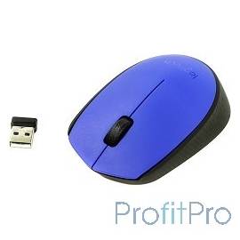 910-004640 Logitech Wireless Mouse M171, Blue 