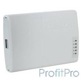 MikroTik RB750P-PBr2 Маршрутизатор PowerBox with 650MHz CPU, 64MB RAM, 5xLAN (four with PoE out), RouterOS L4, outdoor case, PS