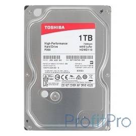 1TB Toshiba (HDWD110UZSVA) P300 SATA 3, 7200 rpm, 64Mb buffer, 3.5"