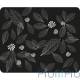 Dialog PM-H15 leafs черный с рисунком листьев,Коврик для мыши - размер 220x180x3 мм