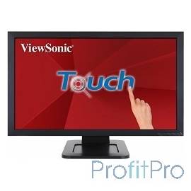 LCD ViewSonic 23.6" TD2421 черный TOUCH MVA, 1920x1080, 5ms, 250 cd/m2, 3000:1 (DCR 50M:1), D-Sub, DVI, HDMI