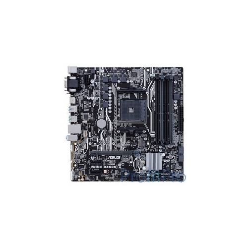 ASUS PRIME B350M-A Socket AM4, AMD B350, 4*DDR4, 2*PCI-E, SATA 6Gb/s, M.2, 8ch, GLAN, USB3.1, D-SUB + DVI-D + HDMI, mATX RTL