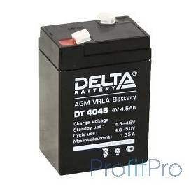 Delta DT 4045 (4,5 А\ч, 4В) свинцово- кислотный аккумулятор 