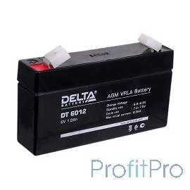Delta DT 6012 (1,2 А\ч, 6В) свинцово- кислотный аккумулятор 