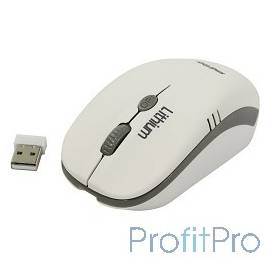 Мышь беспроводная с зарядкой от USB Smartbuy ONE 344CAG бело-серая [SBM-344CAG-WG]