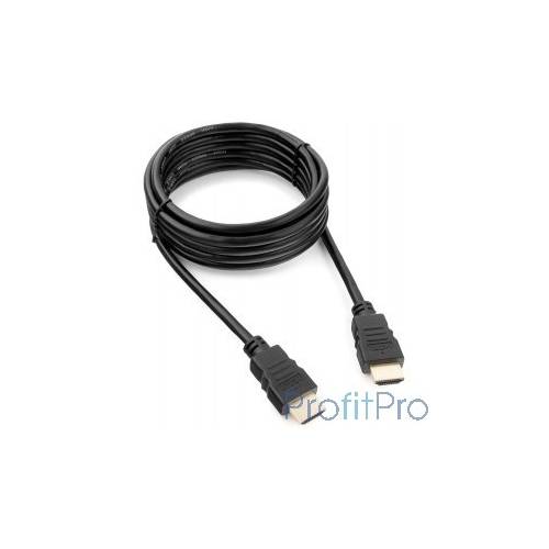 Кабель HDMI Гарнизон 3м, v1.4, M/M, черный, пакет (GCC-HDMI-3М)