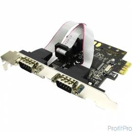 Espada Контроллер PCI-E, 2S port, MCS9922, FG-EMT03C-1-BU01, oem (38478)