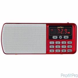 Perfeo радиоприемник цифровой ЕГЕРЬ FM+ 70-108МГц/ MP3/ питание USB или BL5C/ красный (i120-RED) 