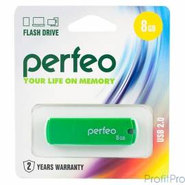 Perfeo USB Drive 8GB C05 Green PF-C05G008