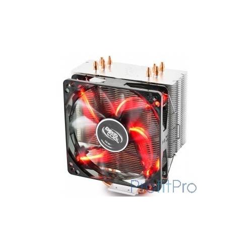 Cooler Deepcool GAMMAXX 400 RED RET [DP-MCH4-GMX400RD] Soc-775/1366/1155/1156/1150/2011/754/939/940, AM2/АМ2+/АМ3/AM3+/FM1