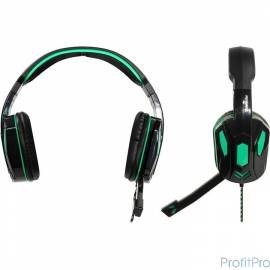 Defender Warhead G-275 зеленый + черный, кабель 1,8 м [64122]