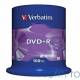 Verbatim Диски DVD+R 4.7Gb 16-х, 100шт, Cake Box (43551)