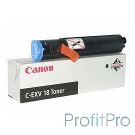 Canon C-EXV18/GPR22 0386B002/0386B003 Тонер для iR1018/1022, Черный, 8400 стр. 