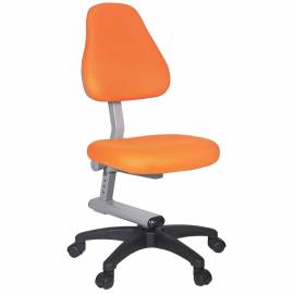 Кресло детское Бюрократ KD-8/TW-96-1 оранжевый, без подлокотников