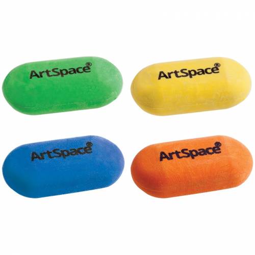 Ластик ArtSpace, овальный, термопластичная резина, 35*15*10мм