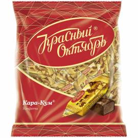 Шоколадные конфеты Красный Октябрь "Каракум", 250г, пакет