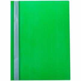 Папка-скоросшиватель пластик. OfficeSpace, А4, 160мкм, зеленая с прозр. верхом
