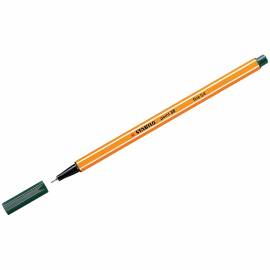 Ручка капиллярная Stabilo "Point 88" цвет травы, 0,4мм