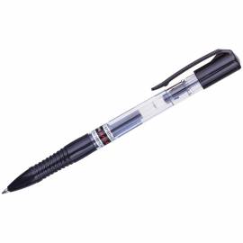 Ручка гелевая автоматическая Crown "Auto Jell" черная, 0,7мм AJ-3000N