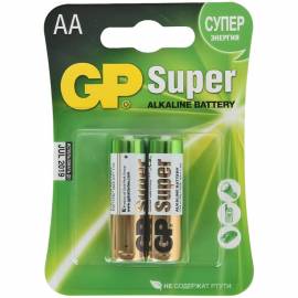 Батарейка GP Super Alkaline AA (LR06) 15A CR2