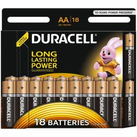 Батарейка Duracell Basic AA (LR06) 18BL