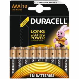 Батарейка Duracell Basic AAA (LR03) 18BL