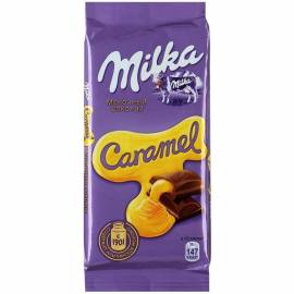 Шоколад Milka "Карамель", 90г