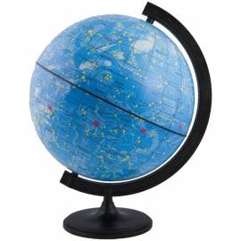 Глобус "Звездное небо" Глобусный мир, 21см, на круглой подставке
